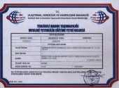Tehlikeli Madde Mesleki Yeterlilik Eğitimi Yetki Belgesi